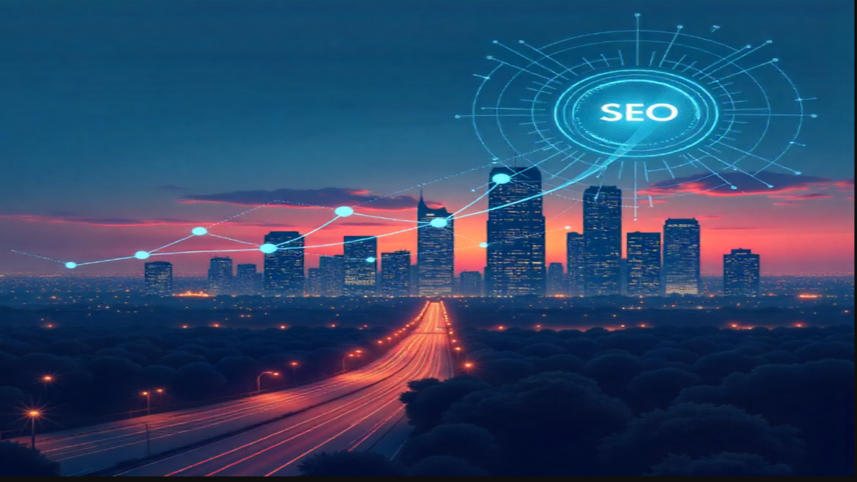 Delhi founder doing ethical SEO in a crowded coworking space
